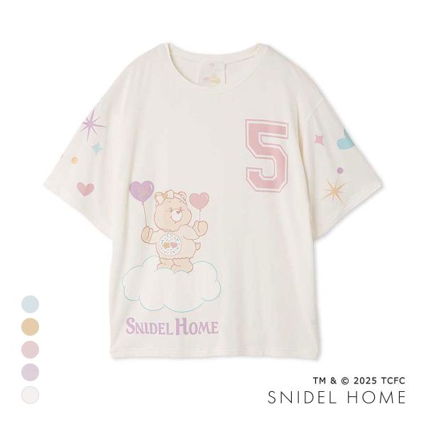 スナイデルホーム Care Bears(TM) 接触冷感 Tシャツ ケアベア SNIDEL HOME