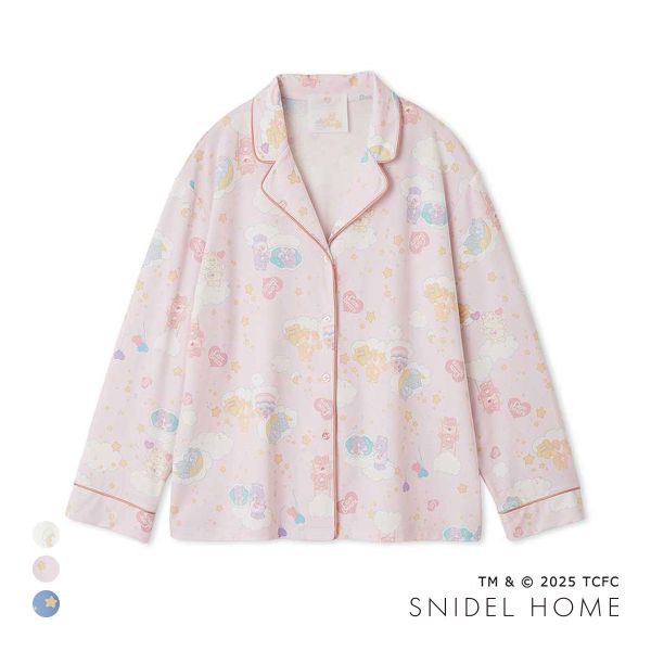 スナイデルホーム Care Bears(TM) 開襟シャツ ケアベア SNIDEL HOME