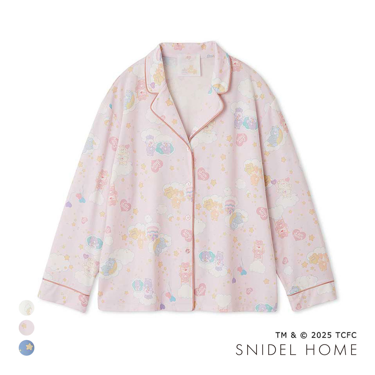 スナイデルホーム Care Bears(TM) 開襟シャツ ケアベア SNIDEL HOME(PI-ピンク-Free)