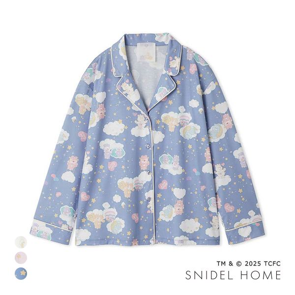 スナイデルホーム Care Bears(TM) 開襟シャツ ケアベア SNIDEL HOME