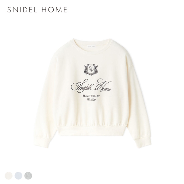 スナイデルホーム スウェットプルオーバー SNIDEL HOME パジャマ ルームウェア