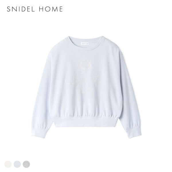 スナイデルホーム スウェットプルオーバー SNIDEL HOME パジャマ ルームウェア