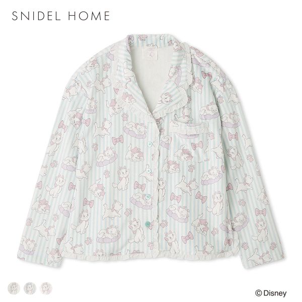 スナイデルホーム The Aristocats 総柄シャツ パジャマ ルームウェア SNIDEL HOME