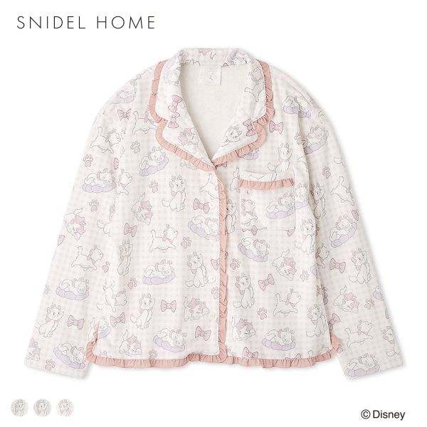スナイデルホーム The Aristocats 総柄シャツ パジャマ ルームウェア SNIDEL HOME