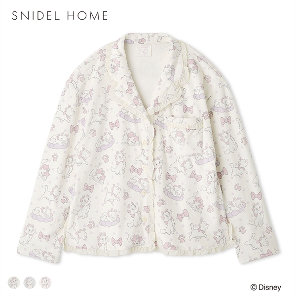 スナイデルホーム The Aristocats 総柄シャツ パジャマ ルームウェア SNIDEL HOME