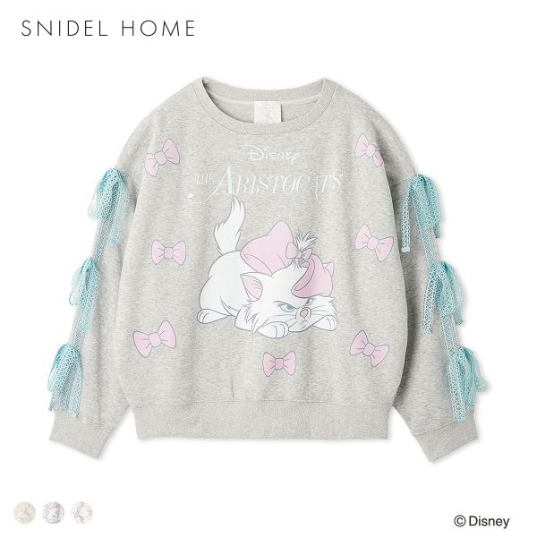 スナイデルホーム The Aristocats スウェットプルオーバー パジャマ ルームウェア SNIDEL HOME