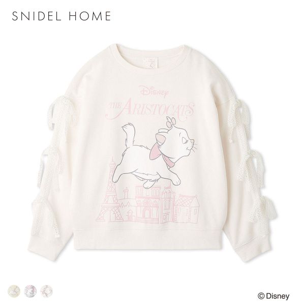 スナイデルホーム The Aristocats スウェットプルオーバー パジャマ ルームウェア SNIDEL HOME