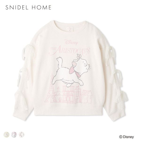 スナイデルホーム The Aristocats スウェットプルオーバー パジャマ ルームウェア SNIDEL HOME