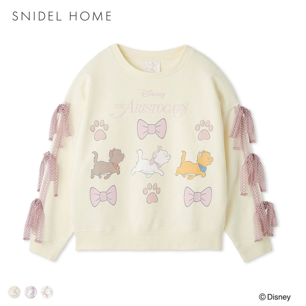 スナイデルホーム The Aristocats スウェットプルオーバー パジャマ ルームウェア SNIDEL HOME