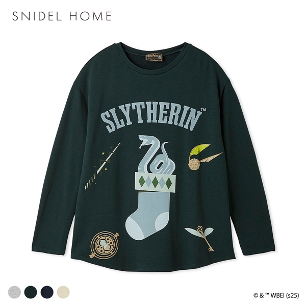 スナイデルホーム Harry Potter ロングTシャツ パジャマ ルームウェア SNIDEL HOME ハリー・ポッター