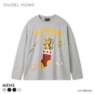 スナイデルホーム Mens Harry Potter モチーフロングTシャツ パジャマ ルームウェア メンズ SNIDEL HOME ハリー・ポッター