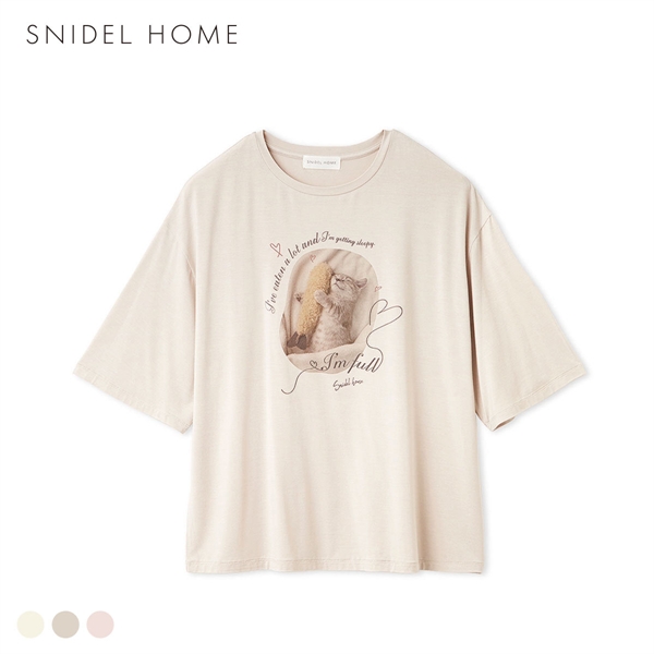 スナイデルホーム KOROMO 接触冷感 カットTシャツ パジャマ ルームウェア SNIDEL HOME