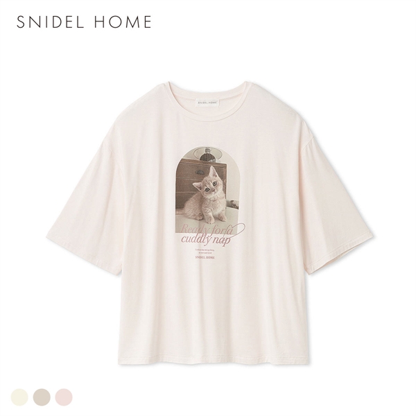 スナイデルホーム KOROMO 接触冷感 カットTシャツ パジャマ ルームウェア SNIDEL HOME