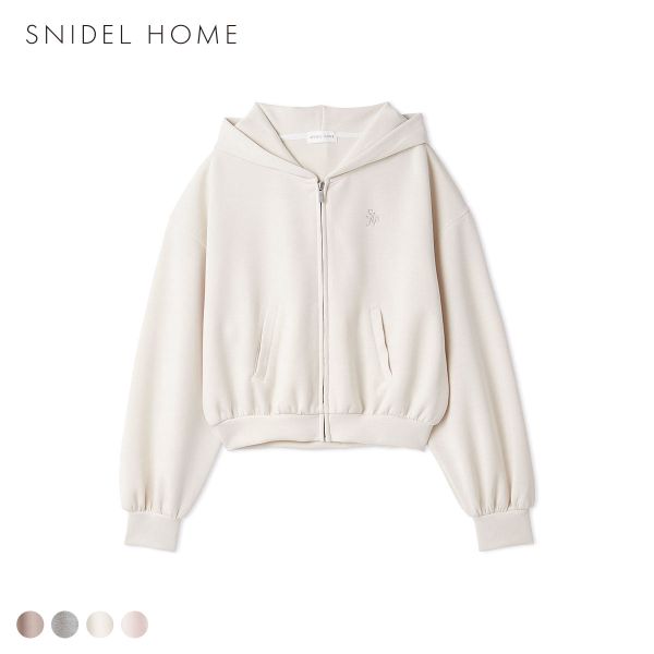 スナイデルホーム ボンディングスウェットパーカー パジャマ ルームウェア SNIDEL HOME