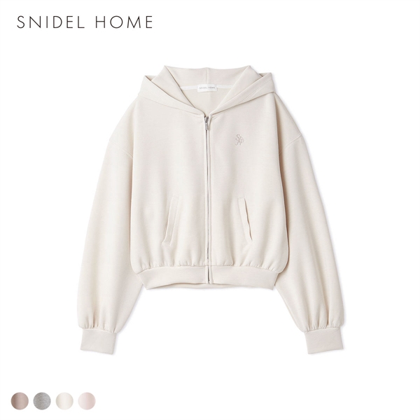 スナイデルホーム ボンディングスウェットパーカー パジャマ ルームウェア SNIDEL HOME
