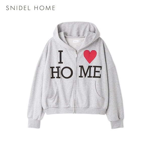 スナイデルホーム ロゴスウェットパーカー パジャマ ルームウェア SNIDEL HOME