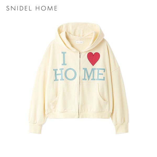 スナイデルホーム ロゴスウェットパーカー パジャマ ルームウェア SNIDEL HOME