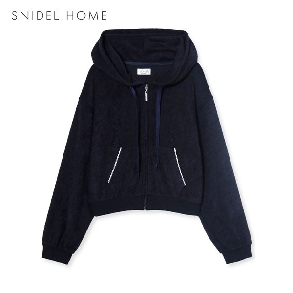 スナイデルホーム SorbetLight 接触冷感 パイルパーカー パジャマ ルームウェア SNIDEL HOME