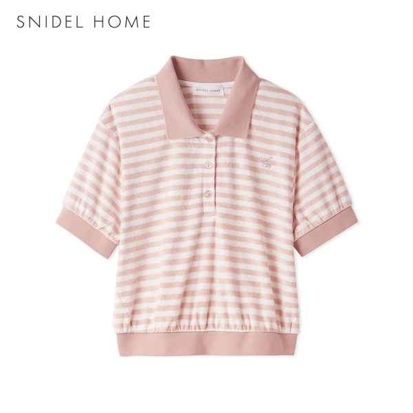 スナイデルホーム パイルポロプルオーバー パジャマ ルームウェア SNIDEL HOME