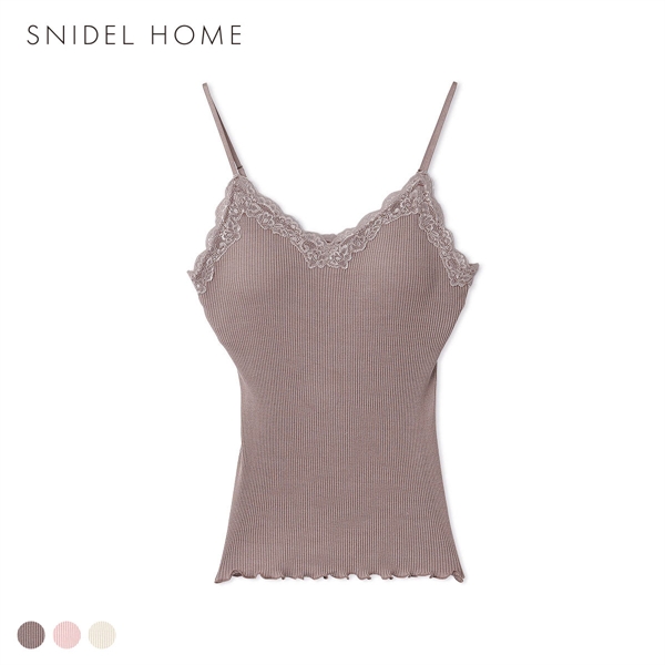 スナイデルホーム silk カップインキャミソール カップイン カップ付き パジャマ ルームウェア SNIDEL HOME