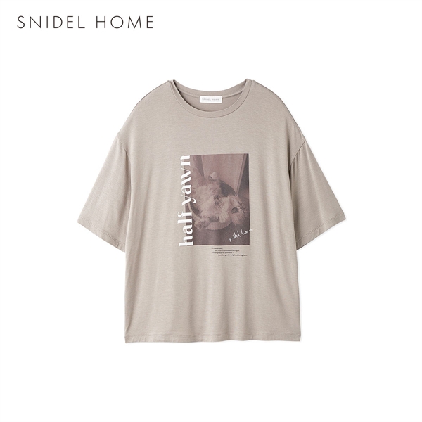 スナイデルホーム 接触冷感 ネコTシャツ パジャマ ルームウェア SNIDEL HOME
