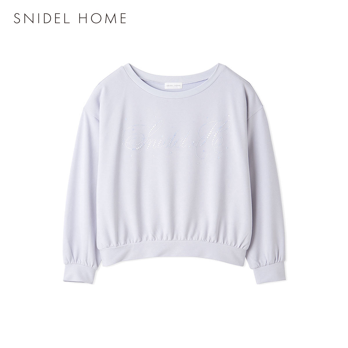 スナイデルホーム ホットフィックスロゴロングTシャツ パジャマ ルームウェア SNIDEL HOME(SX-サックス-Free)