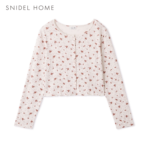 スナイデルホーム ポインテールプリントカーディガン パジャマ ルームウェア SNIDEL HOME