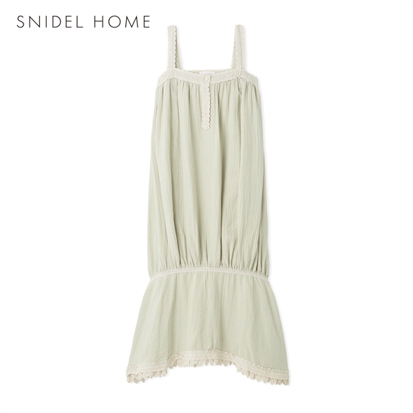 スナイデルホーム コットンガーゼマーメイドワンピース ルームウェア パジャマ SNIDEL HOME