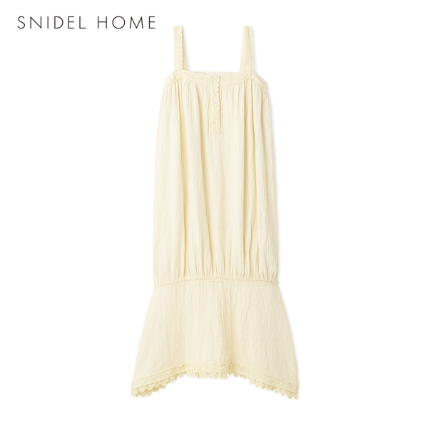 スナイデルホーム コットンガーゼマーメイドワンピース ルームウェア パジャマ SNIDEL HOME
