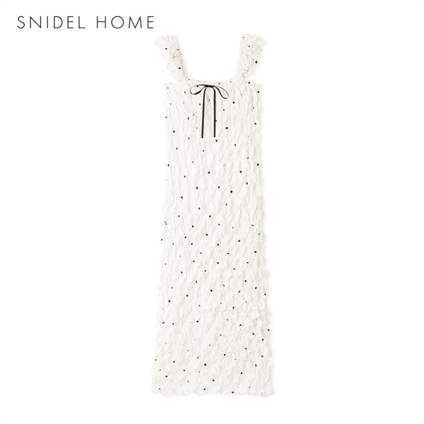 スナイデルホーム シャーリングタンクワンピース パジャマ ルームウェア SNIDEL HOME