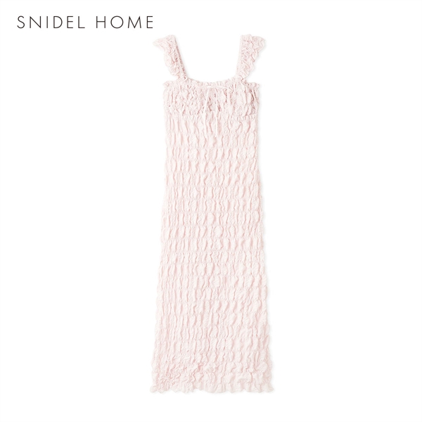 スナイデルホーム シャーリングタンクワンピース パジャマ ルームウェア SNIDEL HOME