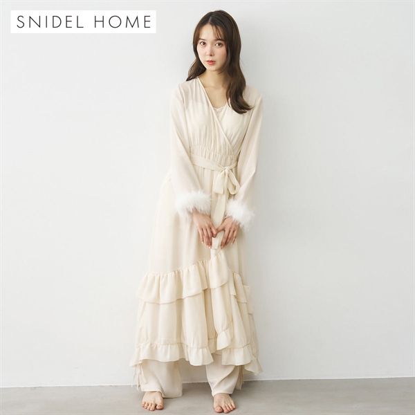 スナイデルホーム Halloween シフォンガウン パジャマ ルームウェア SNIDEL HOME ハロウィン