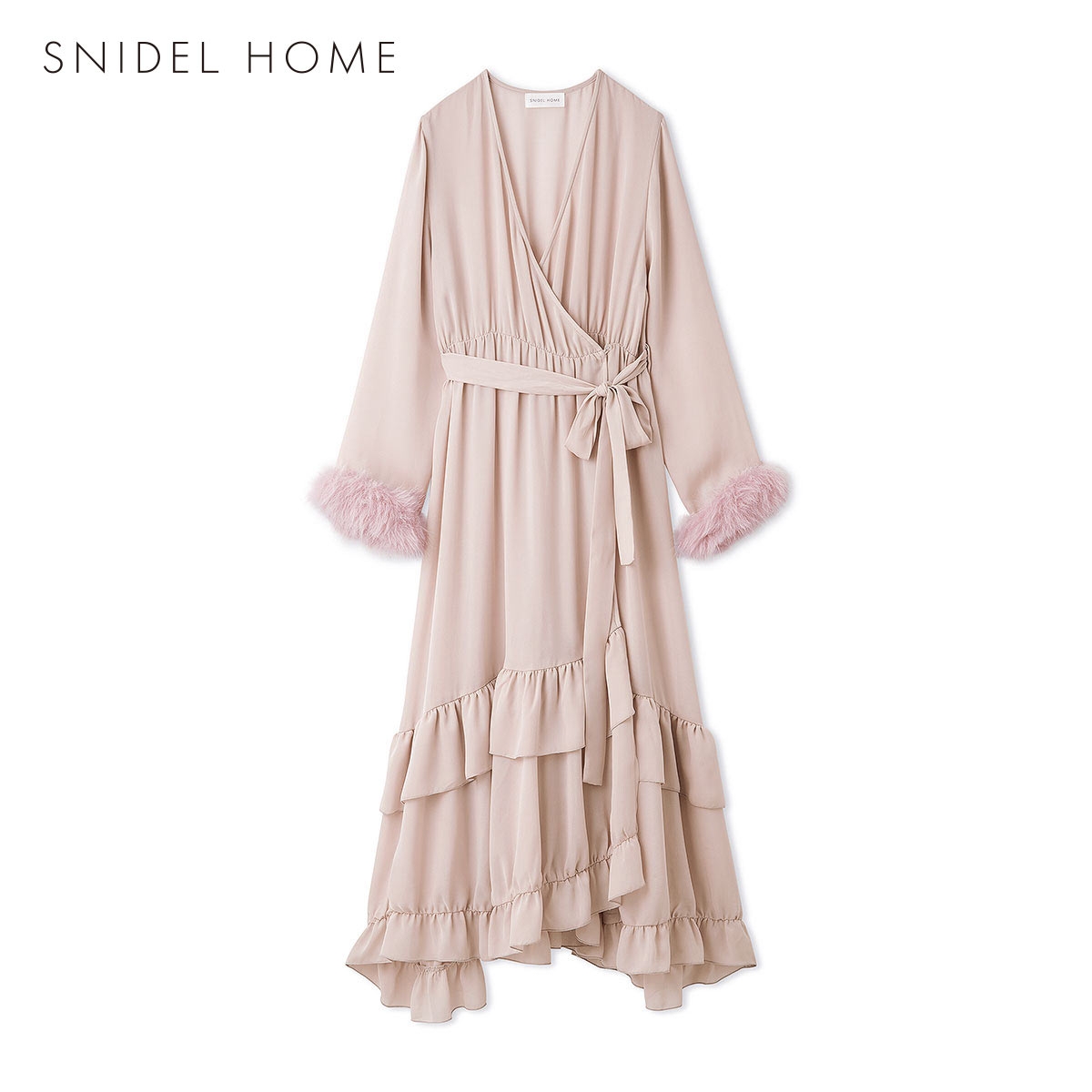 スナイデルホーム Halloween シフォンガウン パジャマ ルームウェア SNIDEL HOME ハロウィン(PI-ピンク-Free)