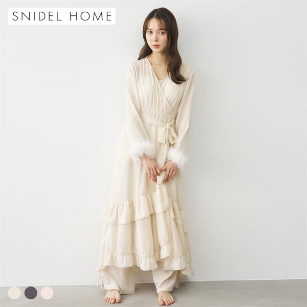 スナイデルホーム Halloween シフォンガウン パジャマ ルームウェア SNIDEL HOME ハロウィン