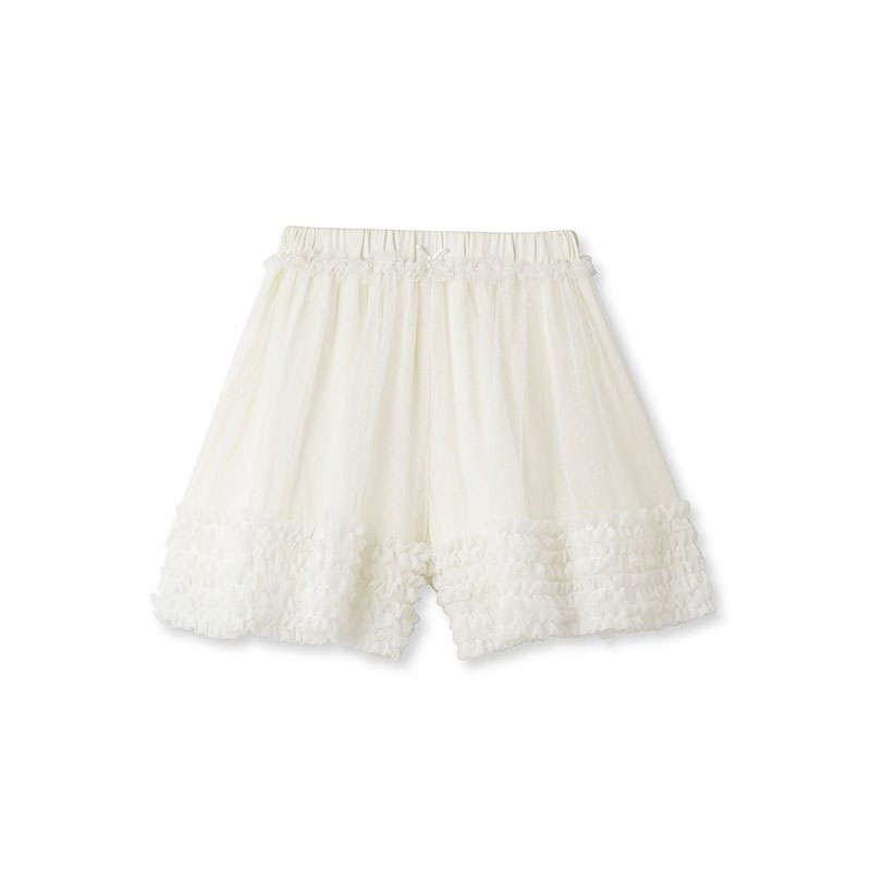 スナイデルホーム SNIDEL HOME 【Halloween】フリルショートパンツ パジャマ ルームウェア(WH-ホワイト-Free)