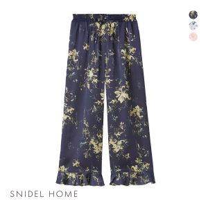 スナイデルホーム Luxshine プリントロングパンツ パジャマ ルームウェア SNIDEL HOME