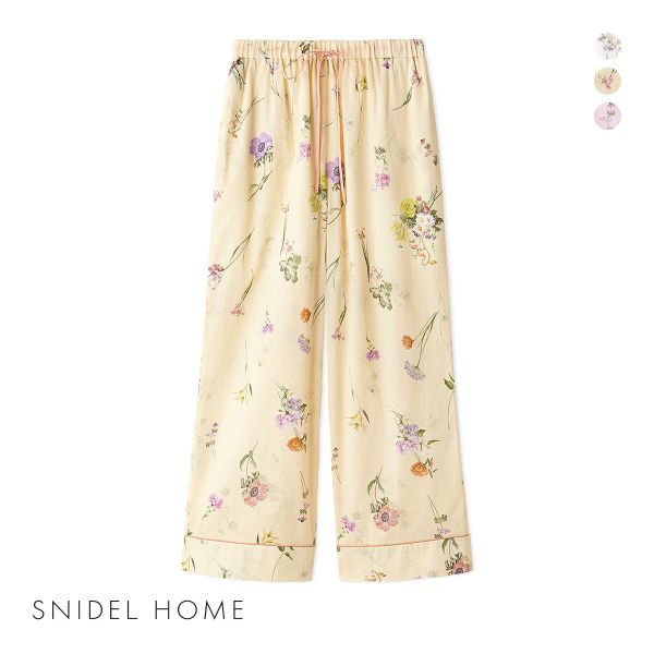 スナイデルホーム ヒーリングライト ロングパンツ パジャマ ルームウェア Healing Light SNIDEL HOME