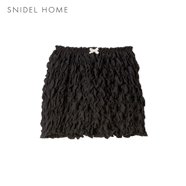 スナイデルホーム シャーリングショートパンツ パジャマ ルームウェア SNIDEL HOME