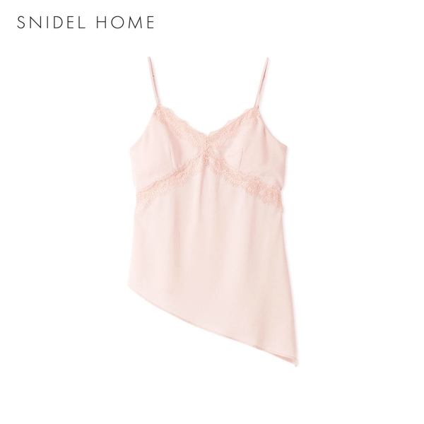 スナイデルホーム サテンジャガードチュニック パジャマ ルームウェア SNIDEL HOME