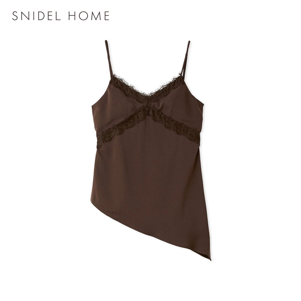 スナイデルホーム サテンジャガードチュニック パジャマ ルームウェア SNIDEL HOME