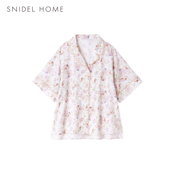 スナイデルホーム HealingLight 開襟シャツ ルームウェア パジャマ SNIDEL HOME