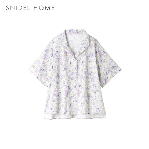 スナイデルホーム HealingLight 開襟シャツ ルームウェア パジャマ SNIDEL HOME