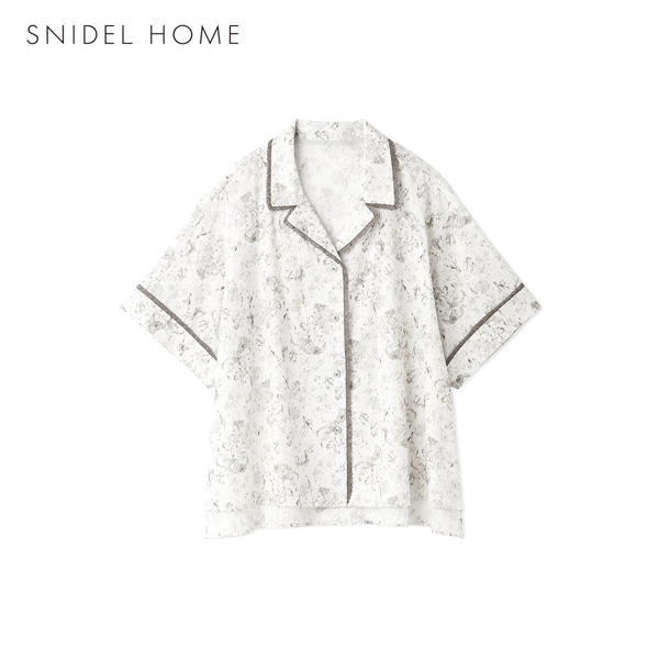スナイデルホーム HealingLight 開襟シャツ ルームウェア パジャマ SNIDEL HOME