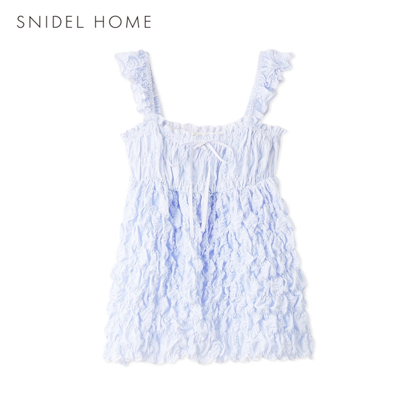 スナイデルホーム シャーリングチュニックタンクトップ パジャマ ルームウェア SNIDEL HOME