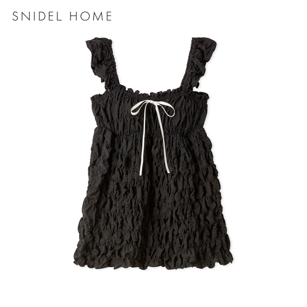 スナイデルホーム シャーリングチュニックタンクトップ パジャマ ルームウェア SNIDEL HOME
