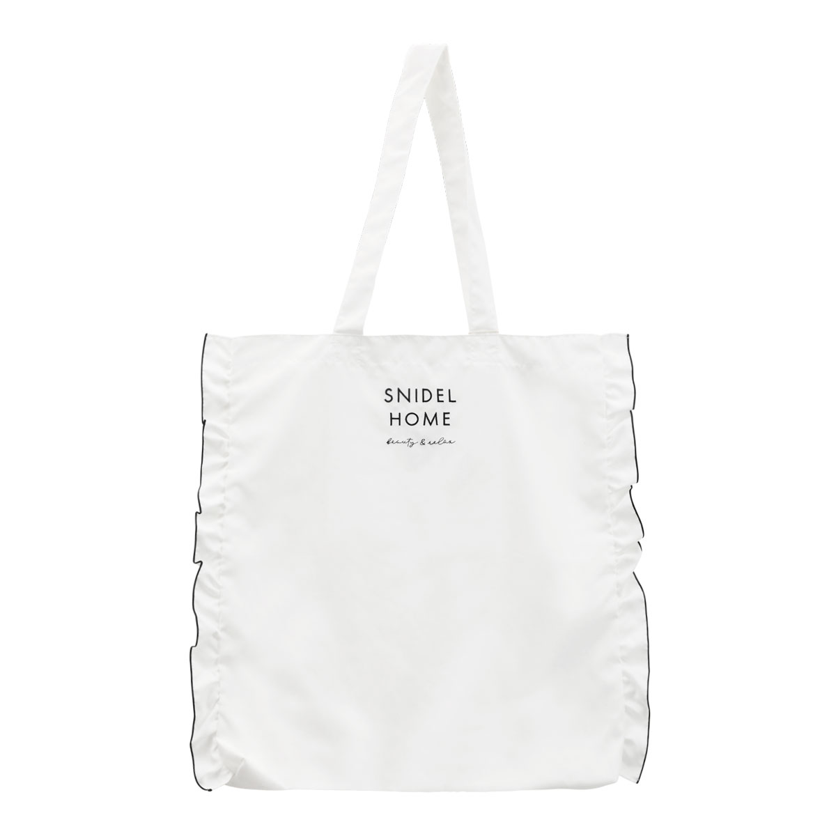 スナイデルホーム SNIDEL HOME フリルトート(WH-ホワイト-Free)