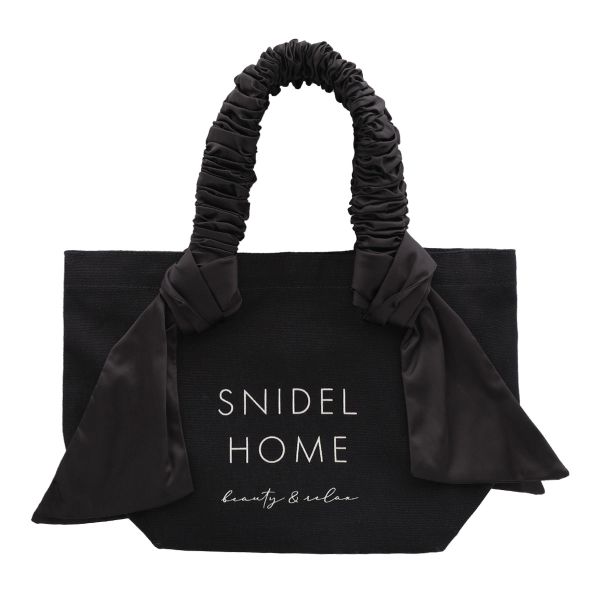 スナイデルホーム SNIDEL HOME オーガニックキャンバスバック SMALL BLK