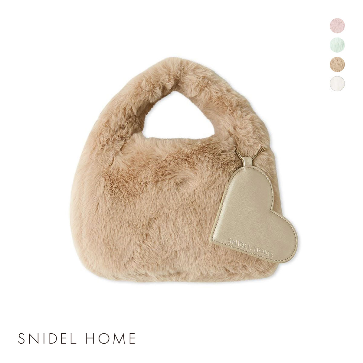 スナイデルホーム SNIDEL HOME ファーバッグ(BE-ベージュ-Free)