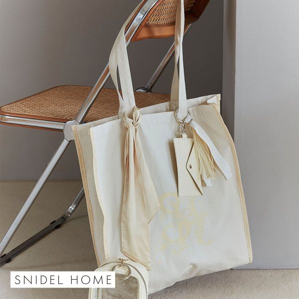 スナイデルホーム SNIDEL HOME ロゴトートバッグ