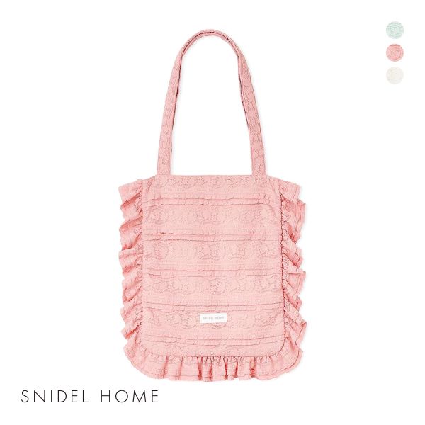 スナイデルホーム レーストートバッグ SNIDEL HOME